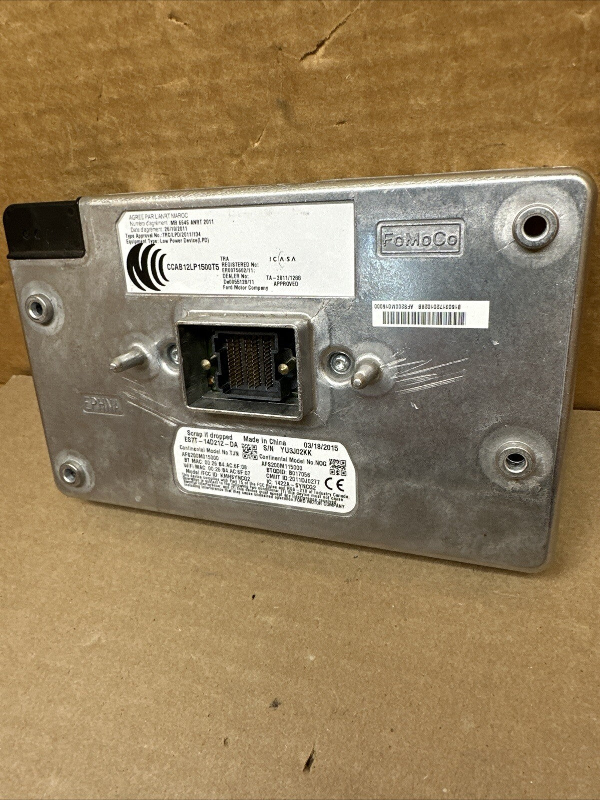 Lincoln Ford Sync APIM Module ES7T 14D212 DA FL1T 14F239 CE7