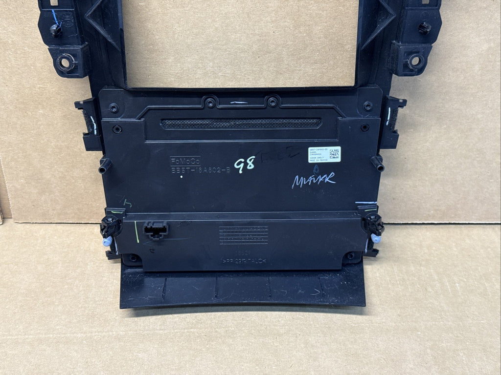 2013 2015 Ford Explorer 8" Radio Climate Control Panel Bezel DB5T 18A802 ED7