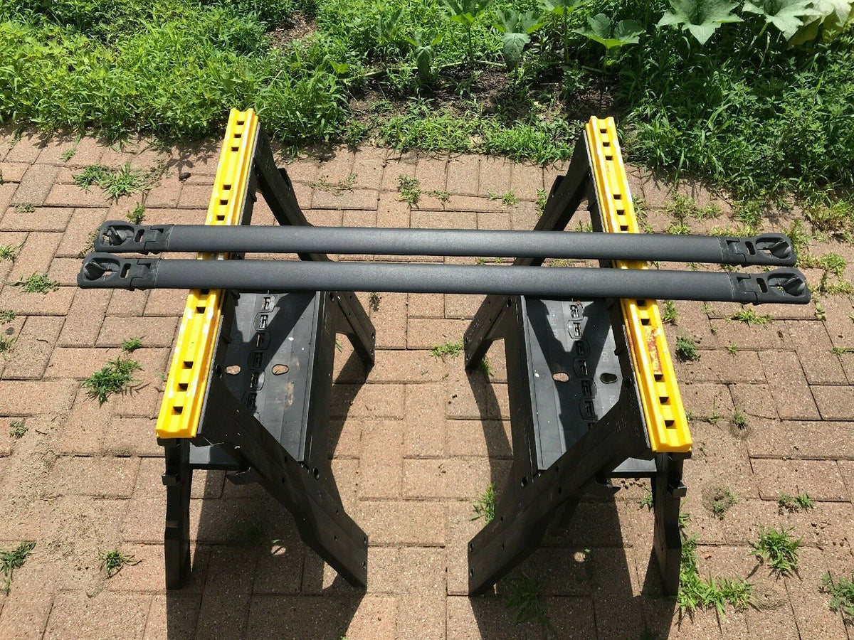 2011 2016 Town & Country Grand Caravan Routan Roof Rack Cross Bars Bar Set 0
