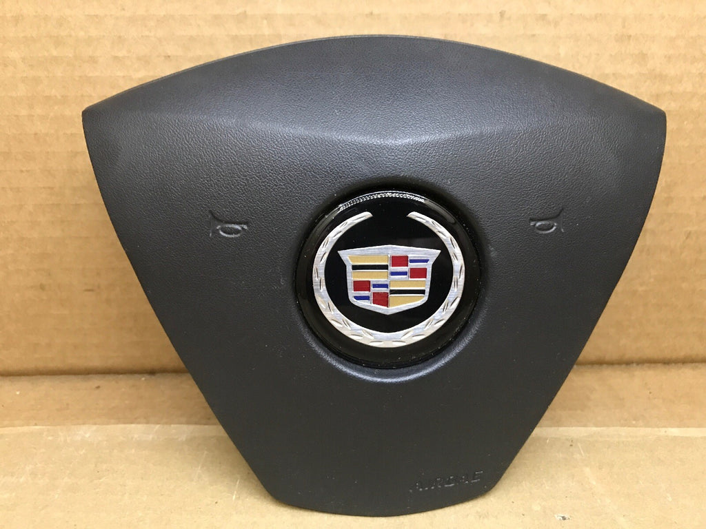 05 07 CADILLAC STS LEFT DRIVER SIDE STEERING WHEEL AIR BAG AIRBAG OEM BLACK1
