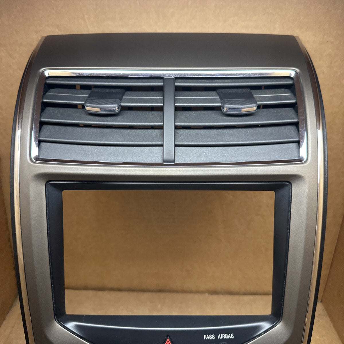 2011 2015 Lincoln MKX Radio Stereo Climate Control w Bezel DA1T 18A802 AC4