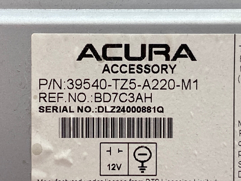 2014 Acura MDX Navigation Radio Receiver Screen Display OEM 39540 TZ5 A220 M18