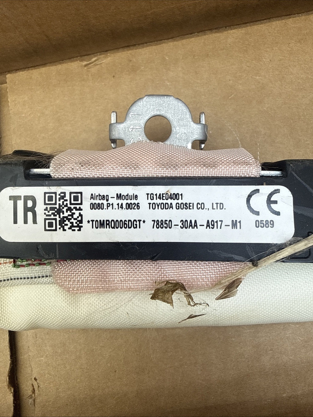 2023 2025 Honda Accord Left Side Driver Upper Curtain Roof Air Bag Airbag5