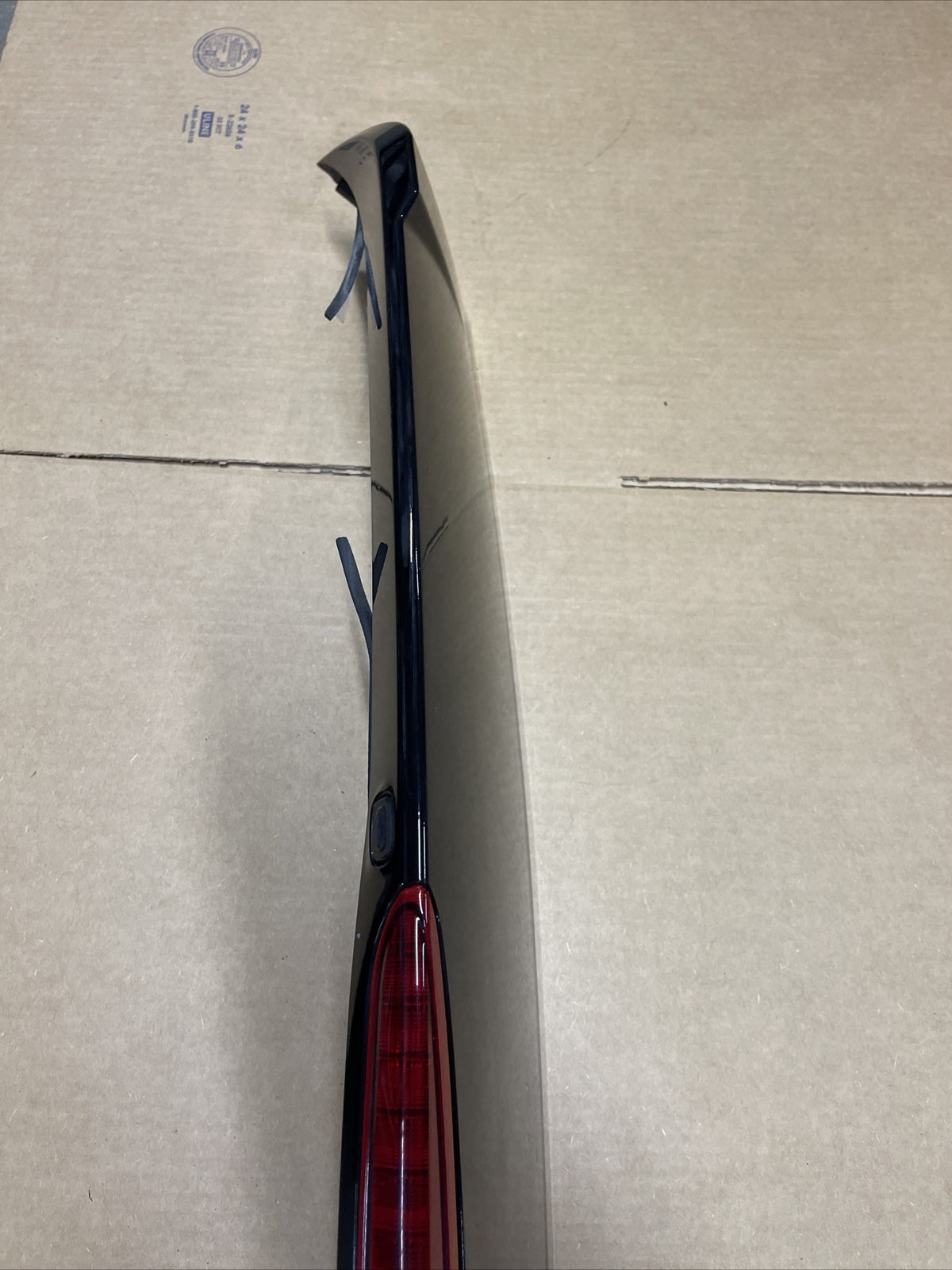 2007 2013 Acura MDX Tailgate Hatch Spoiler Wing 3rd Brake Light Lamp Black NH7077