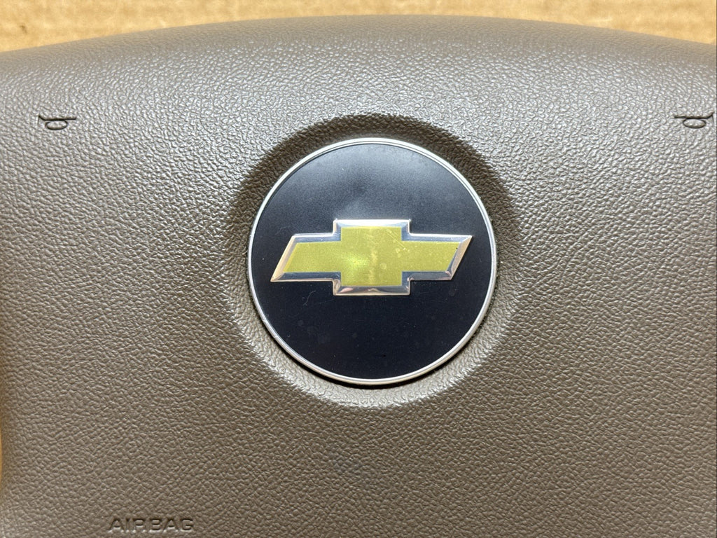 2006 2007 Chevy Malibu Front Left Driver Side Steering Wheel Air Bag Airbag Tan5