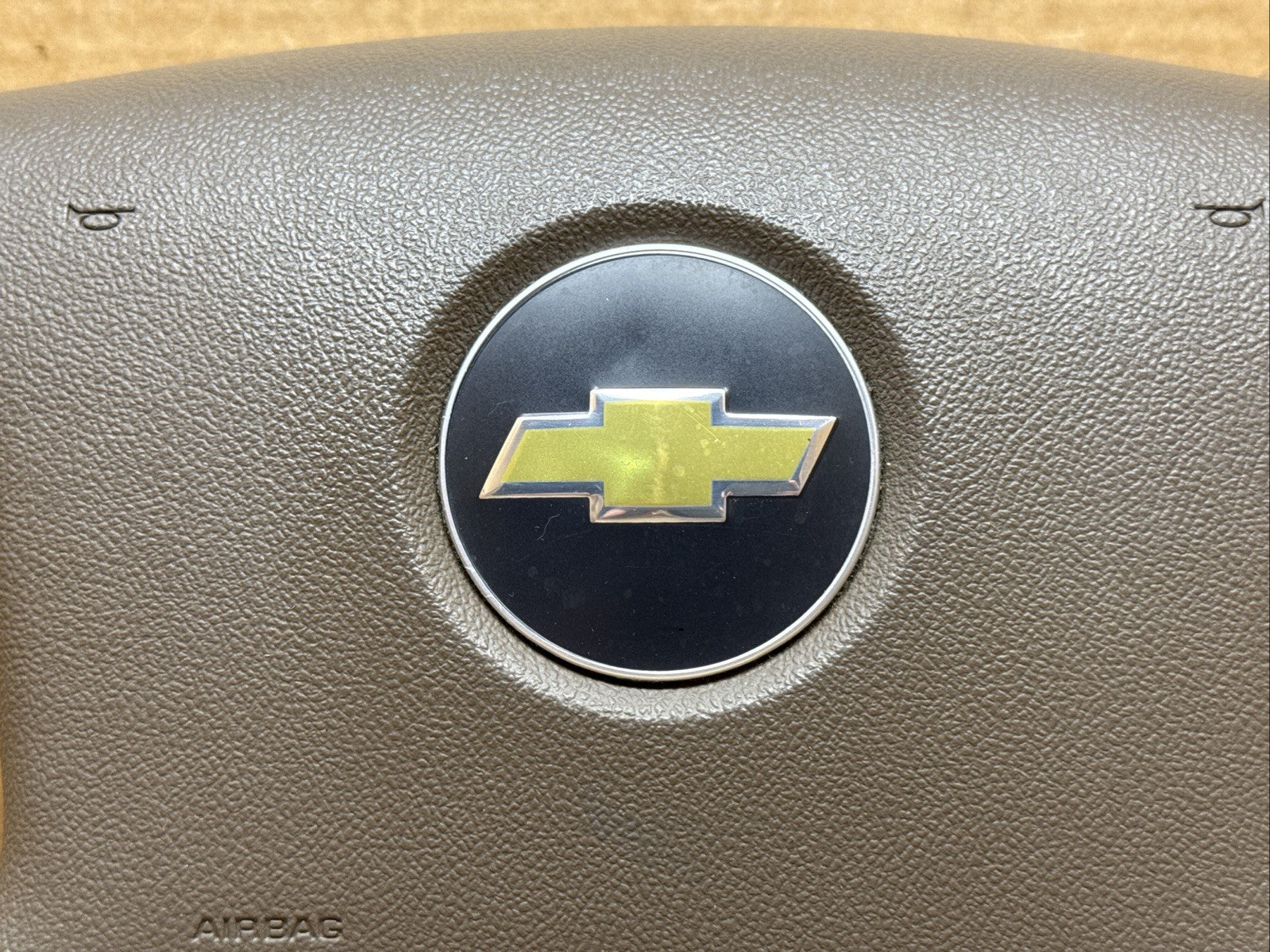 2006 2007 Chevy Malibu Front Left Driver Side Steering Wheel Air Bag Airbag Tan5