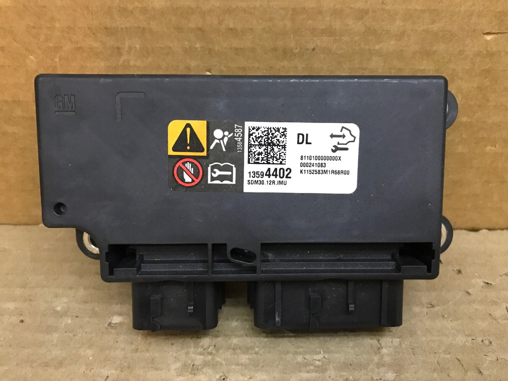 14 16 Silverado 1500 SRS Air Bag Airbag Restraint Control Module Unit 135944020