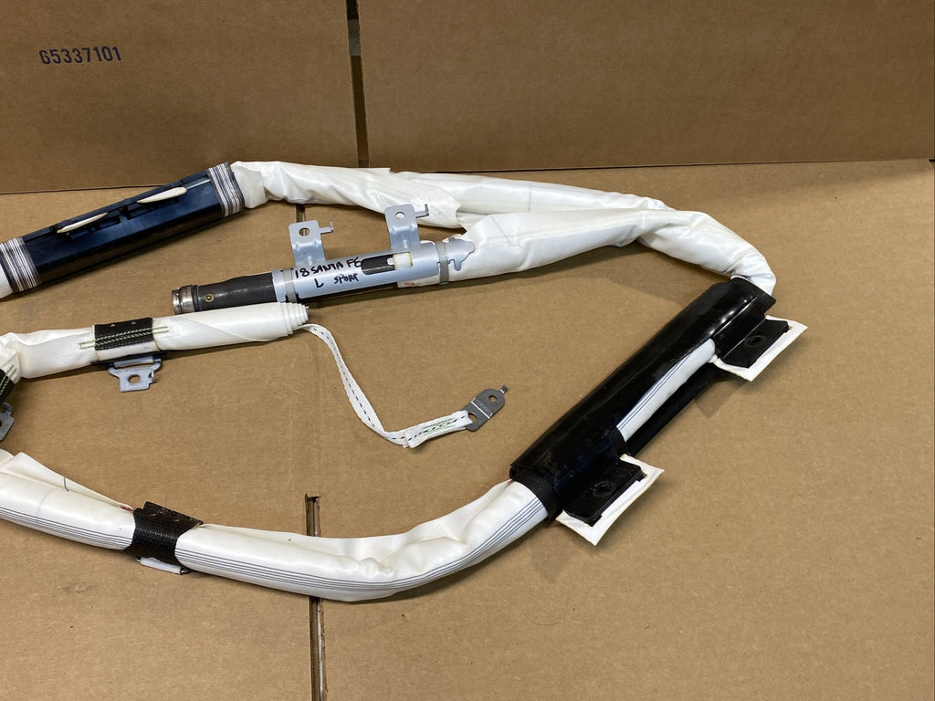 13 18 Hyundai Santa Fe Sport Left Side Driver Upper Curtain Roof Air Bag Airbag7