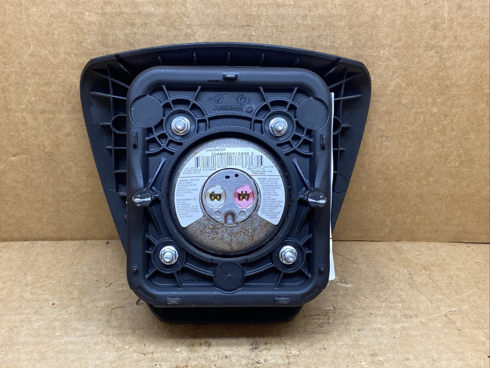 2008 2016 Express 1500 Front Left Driver Side Steering Wheel Air Bag Airbag2