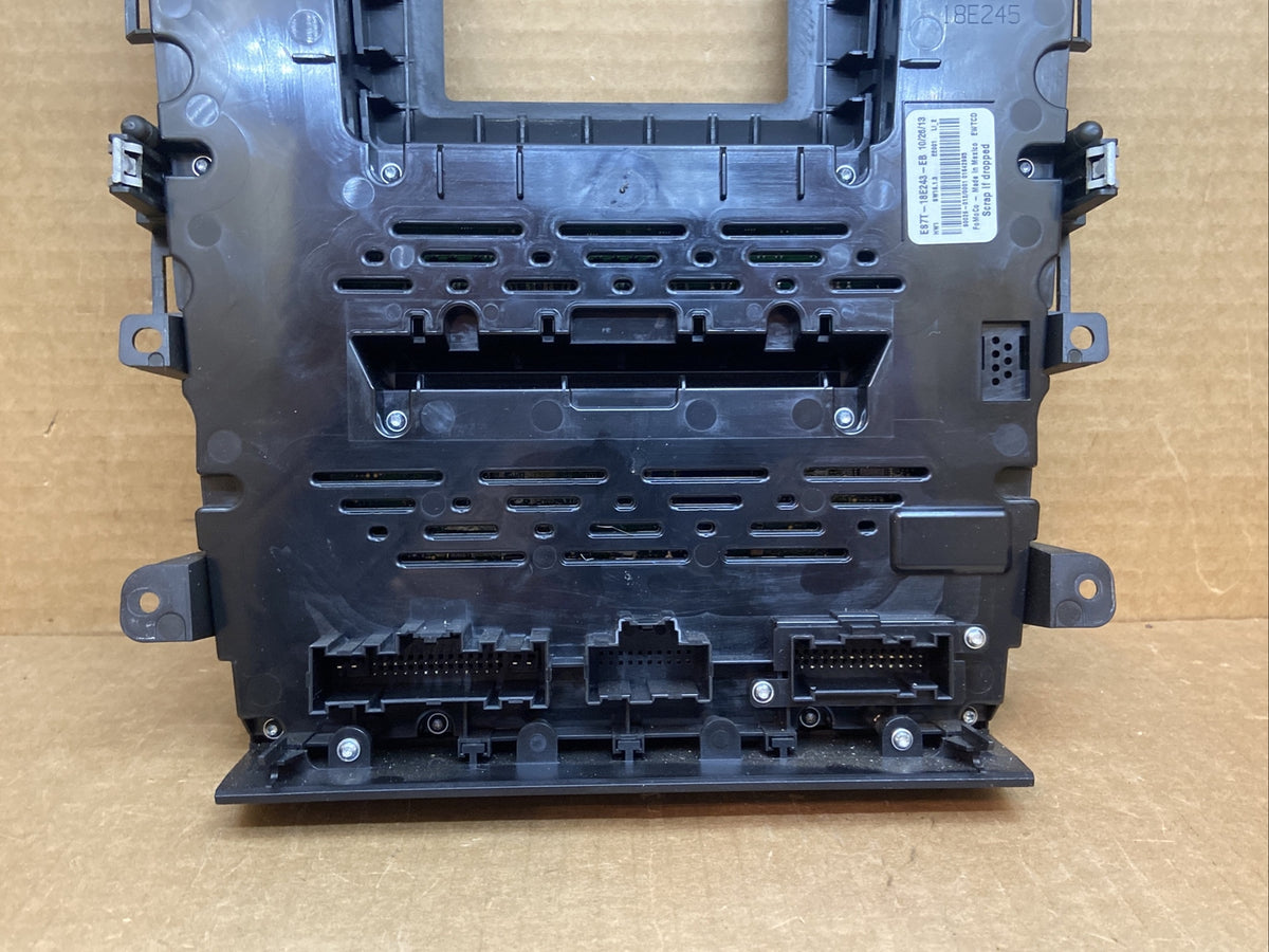 14 15 Ford Fusion Temp Temperature Climate Radio Control Bezel ES7T 18E243 EB10