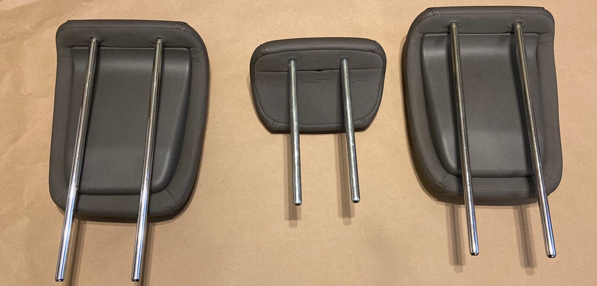 11 17 Honda Odyssey Rear Third 3rd Row Seat Head Rest Headrest Set Gray Grey CB5