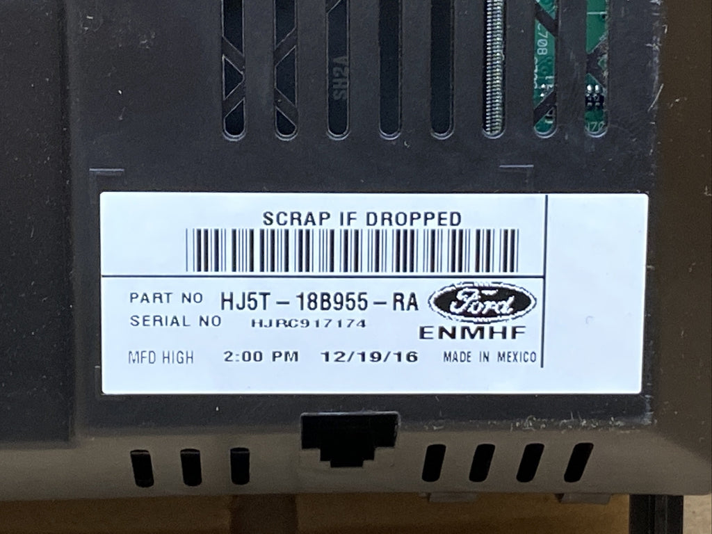 2017 2018 Ford Escape Dash Radio Touch Screen Display 4.2" OEM HJ5T 18B955 RA6