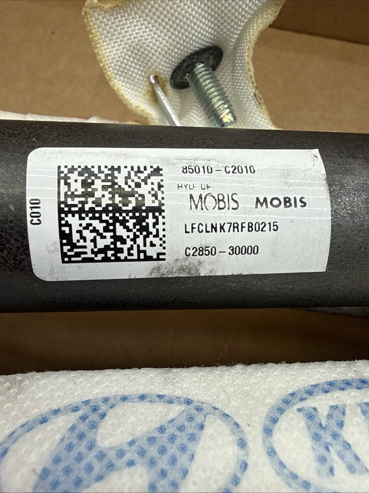 2018-2019 Hyundai Sonata Left Side Driver Upper Curtain Roof Air Bag Airbag5