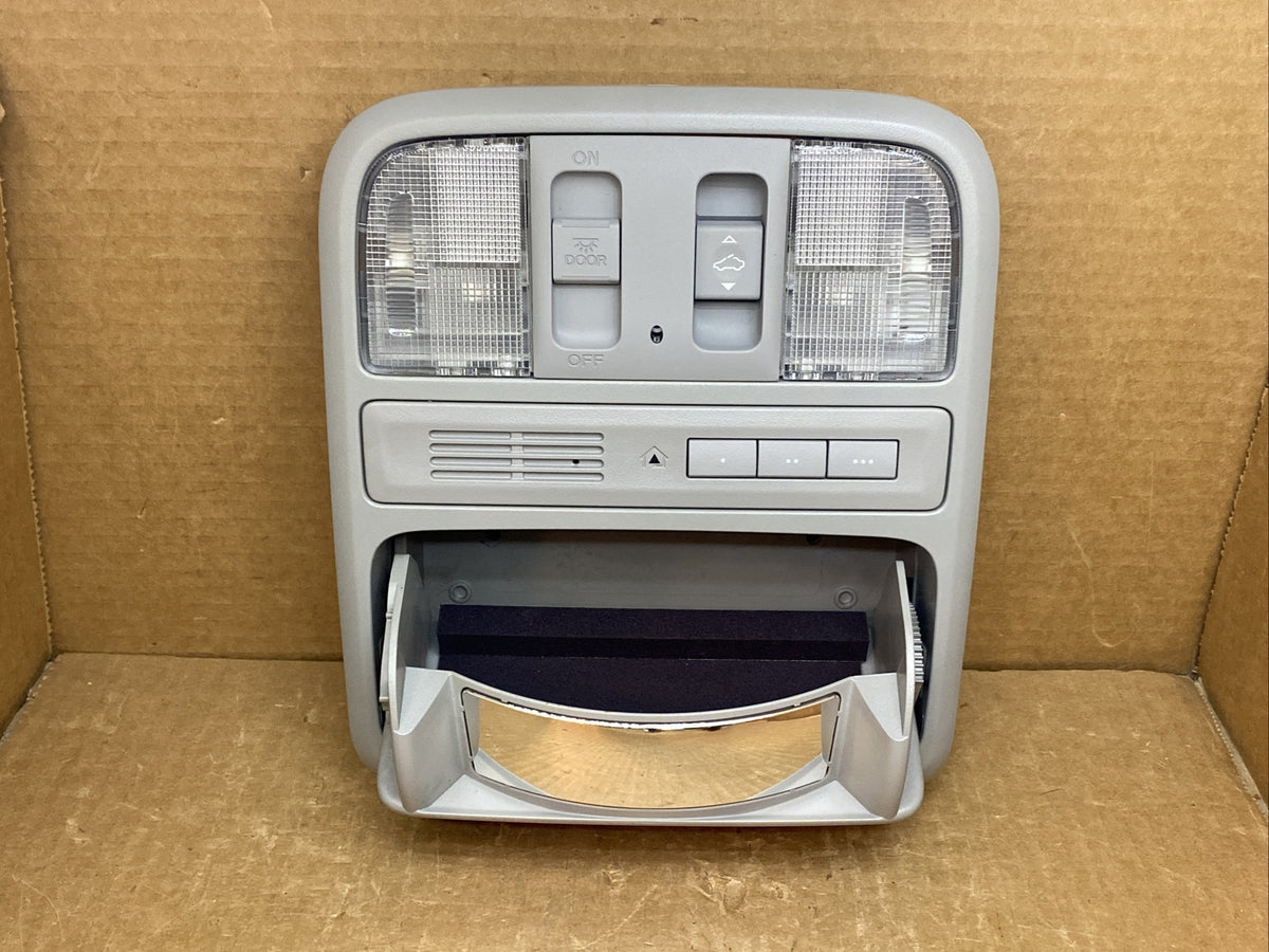 2009 2015 Honda Pilot Light Gray Over Head Overhead Console Homelink Sunroof3