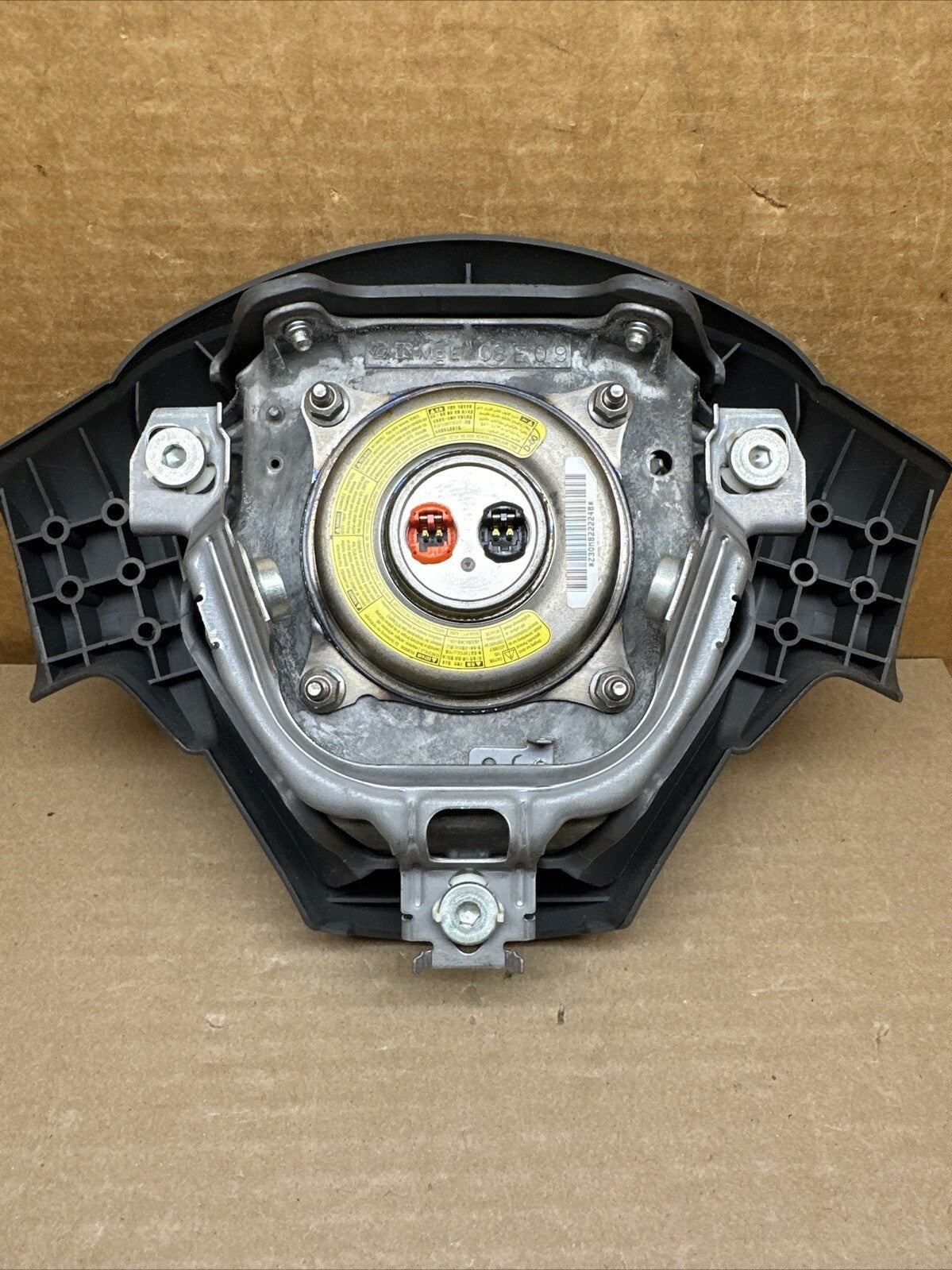TOYOTA COROLLA L LE LEFT FRONT DRIVER SIDE STEERING WHEEL AIR BAG AIRBAG GRAY6