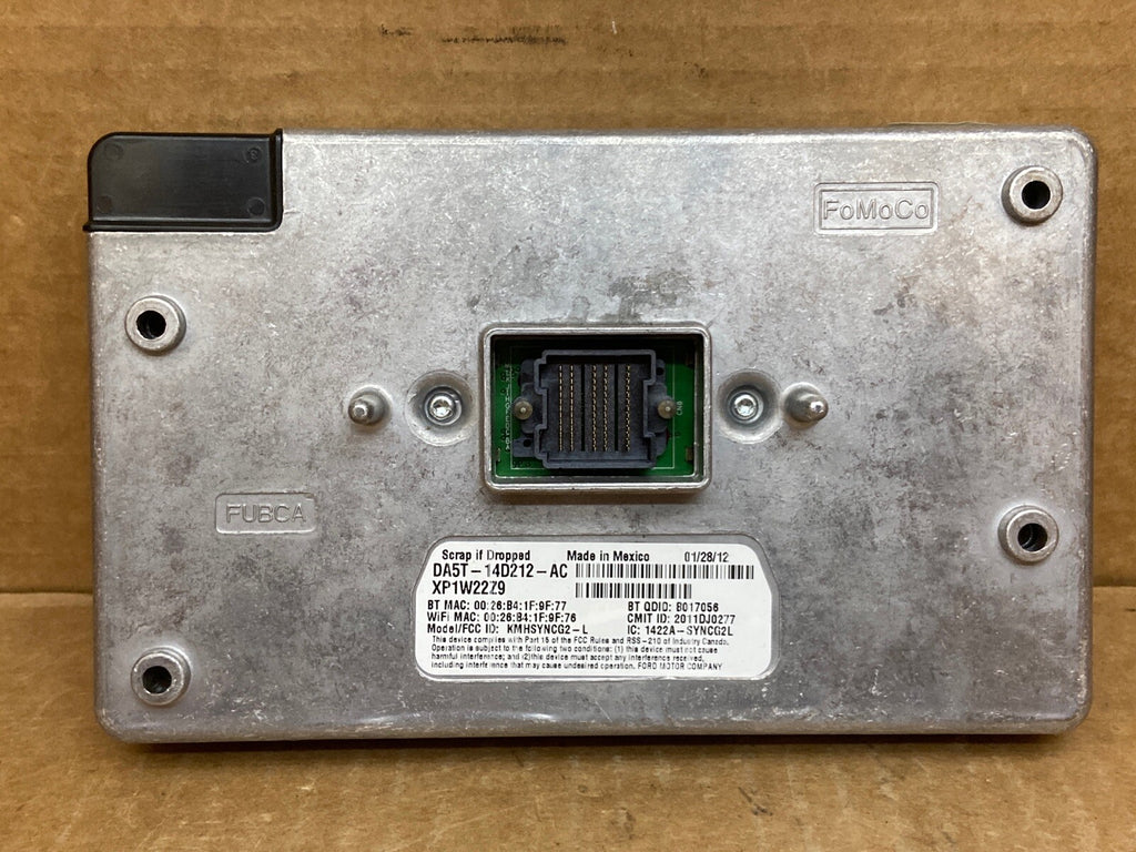 12 14 Explorer Escape Radio Sync Sync2 Module DA5T 14D212 AC DB5T 14F239 AC2