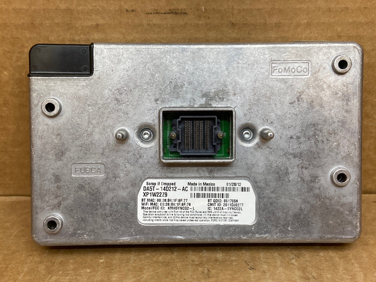 12 14 Explorer Escape Radio Sync Sync2 Module DA5T 14D212 AC DB5T 14F239 AC2