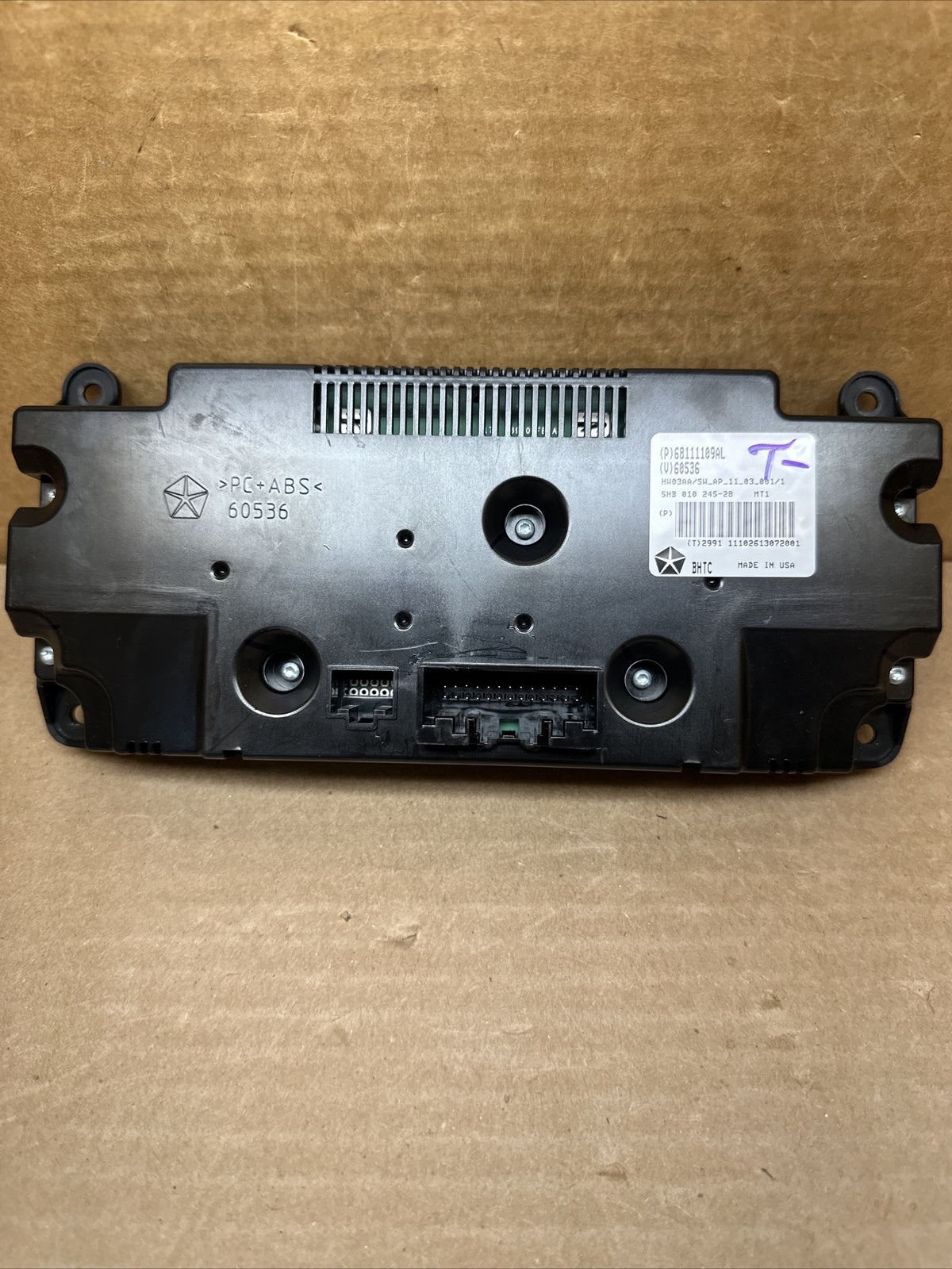 2011   2013 JEEP GRAND CHEROKEE Heat HVAC AC TEMP Control OEM 68111109AL4