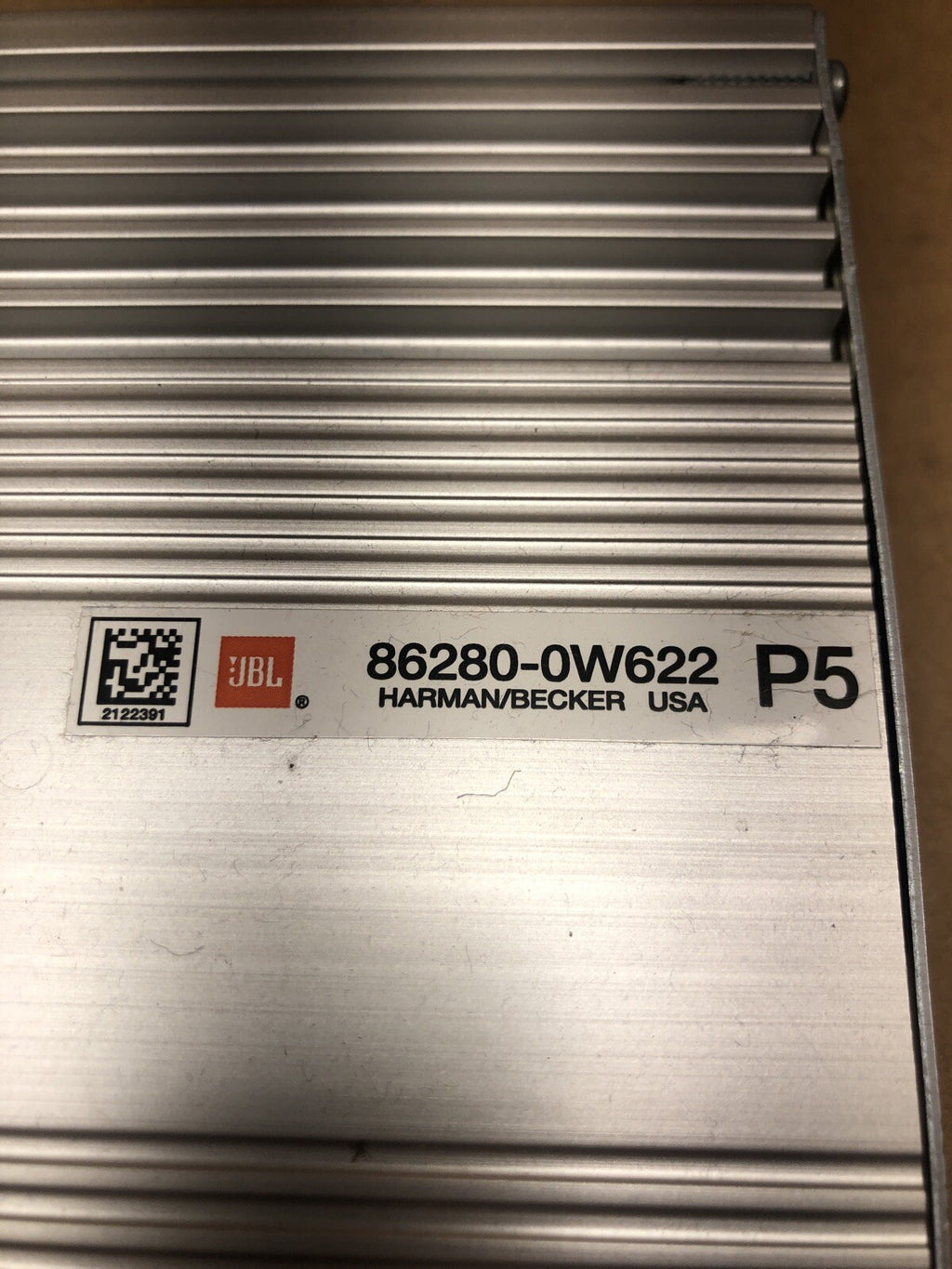 2010 2011 Toyota Prius JBL Harmen Becker Amplifier Amp 86280 0W622 OEM3