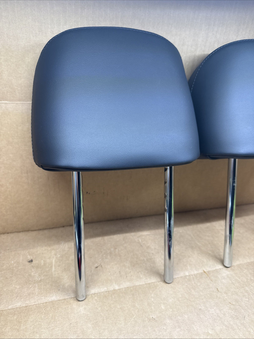 2020 2024 Hyundai Palisade Rear Right Left 2nd Row Seat Headrest Leather Pair4