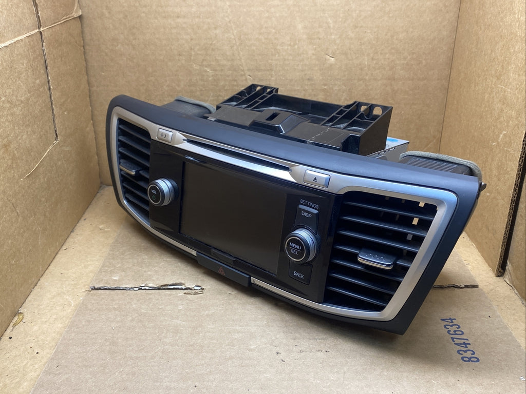 2013 2015 Honda Accord Info Display Radio Receiver OEM 39101 T2A A830 M15