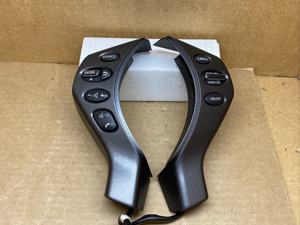 07 12 Nissan Altima Steering Wheel Audio Cruise Control Switch Buttons Charcoal1
