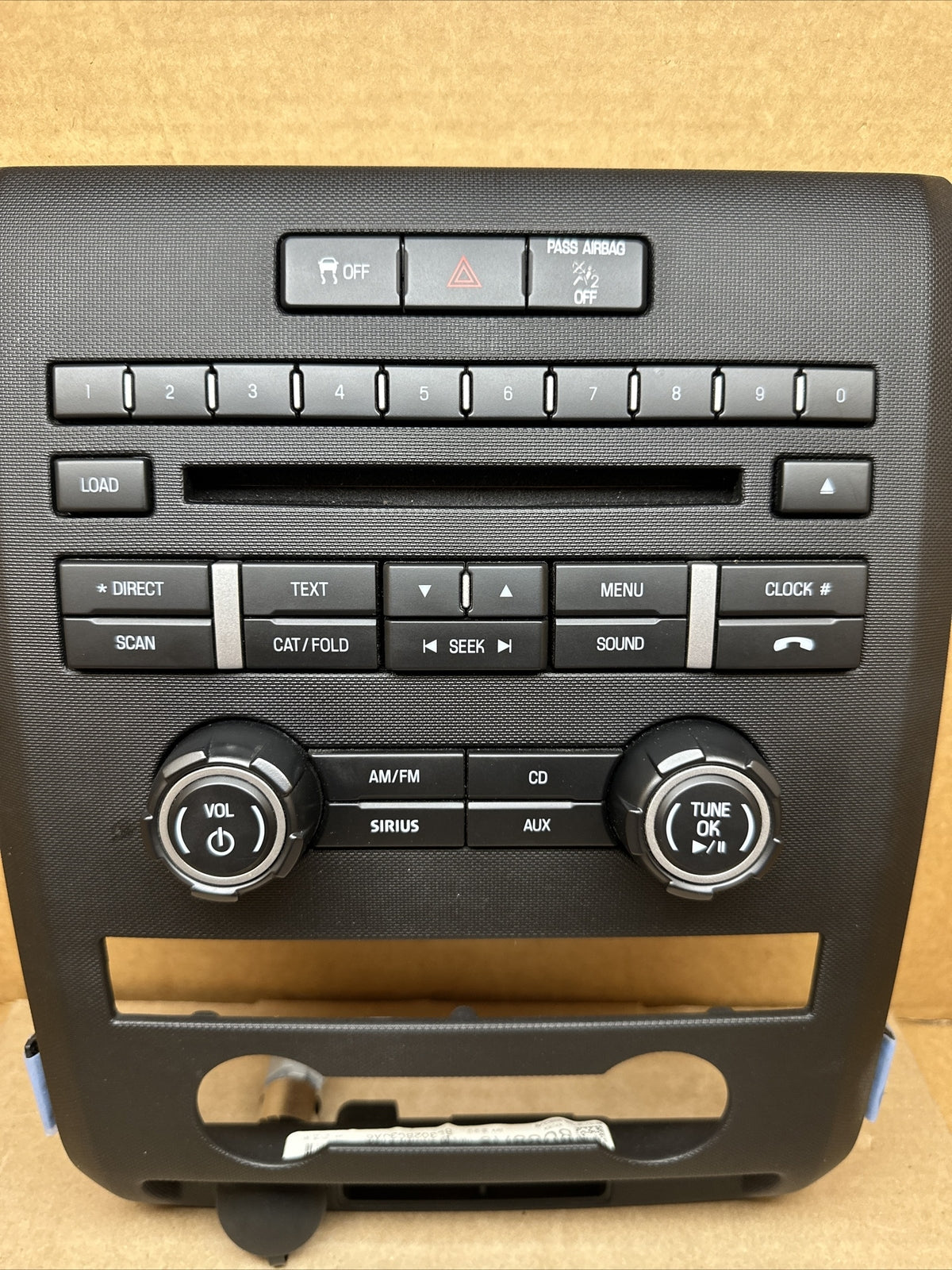 2012 2014 F 150 F150 Radio Control Panel Bezel CL3T 18A802 HA1
