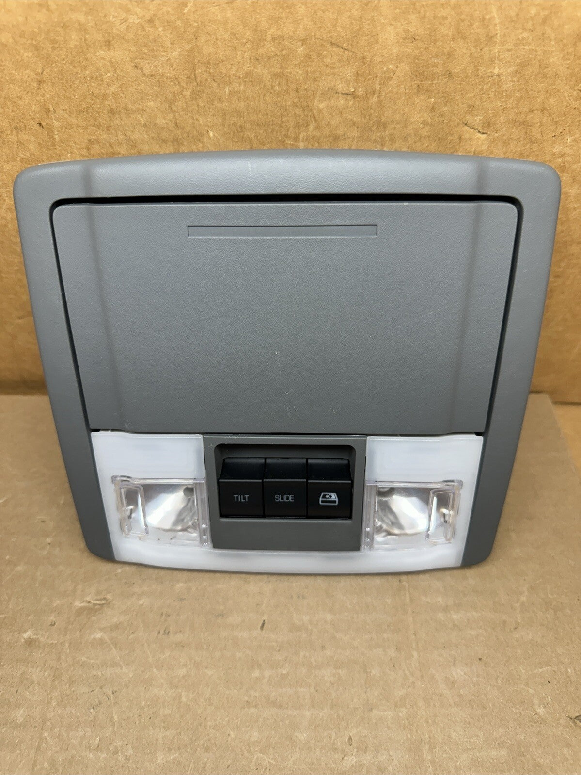 2009 2014 F150 F 150 Overhead Sun Roof Console Sunroof Back Glass Switch Gray4
