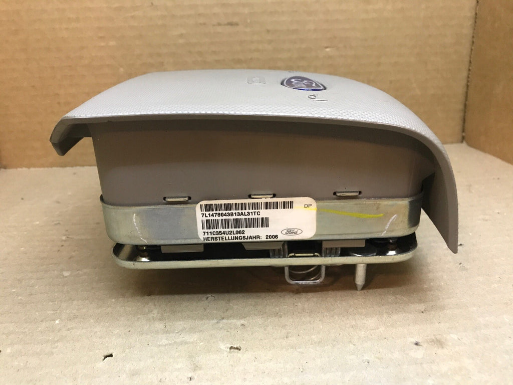 07 14 FORD EXPEDITION LEFT DRIVER SIDE STEERING WHEEL AIRBAG AIR BAG STONE GRAY7