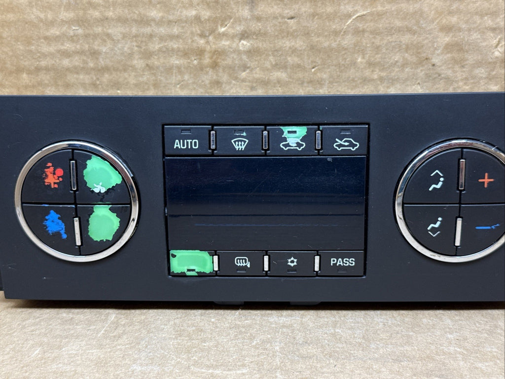 2007 2011 Silverado Sierra Climate Temperature Temp Heater Control OEM 258699472