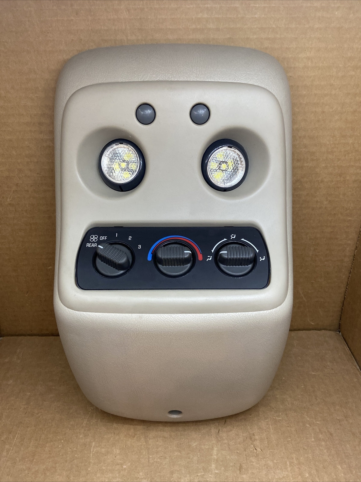 00 06 Chevy GMC Silverado Tahoe Yukon Escalade Overhead Console Tan 157481710