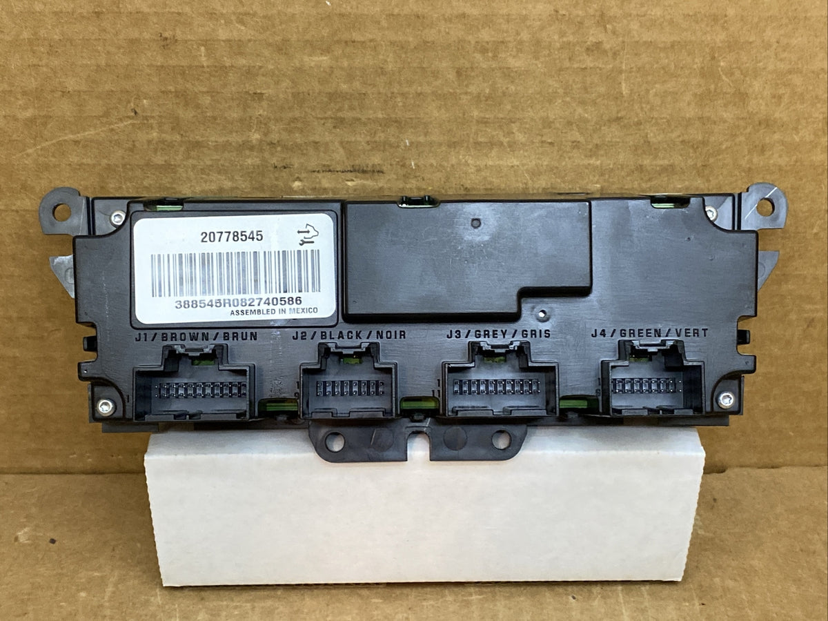 2008 2012 Traverse Enclave Digital Climate Temp Temperature Control 207785454