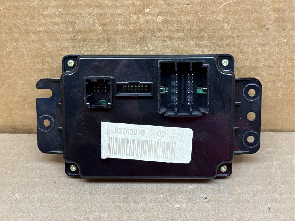 2014 2017 Grand Cherokee Temperature Temp Climate Control Module 68247686AC3