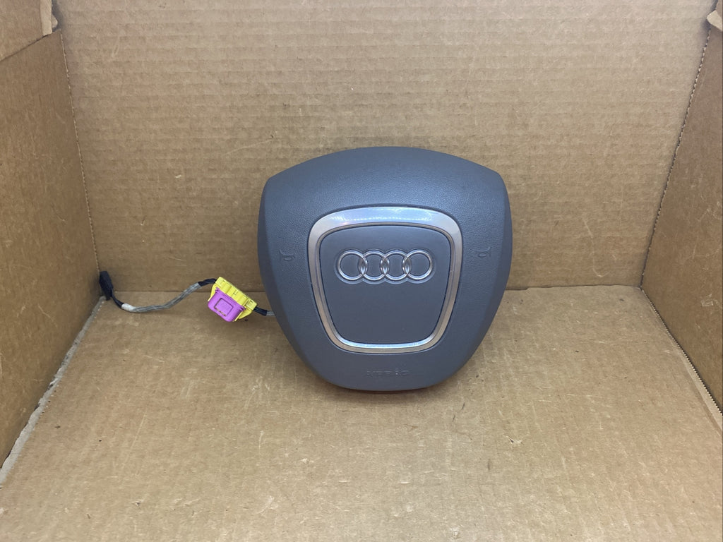 Audi A6 S6 Front Left Driver Side Steering Wheel Airbag Air Bag Platinum Gray NQ0