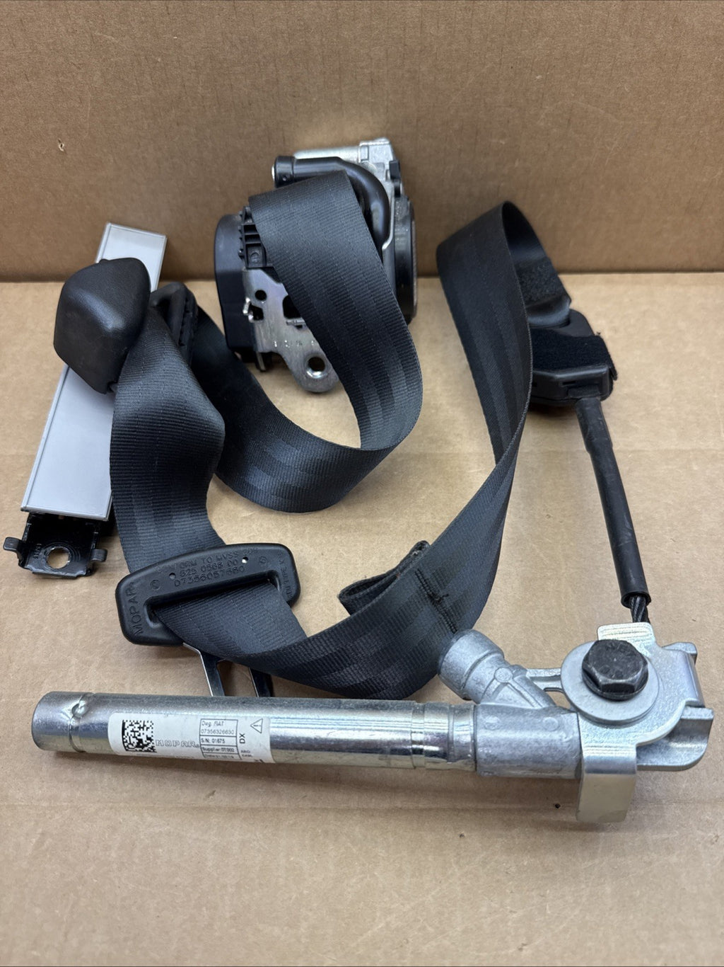2015-2022 Promaster City Front Right Passenger Side Seat Belt Seatbelt Retractor0