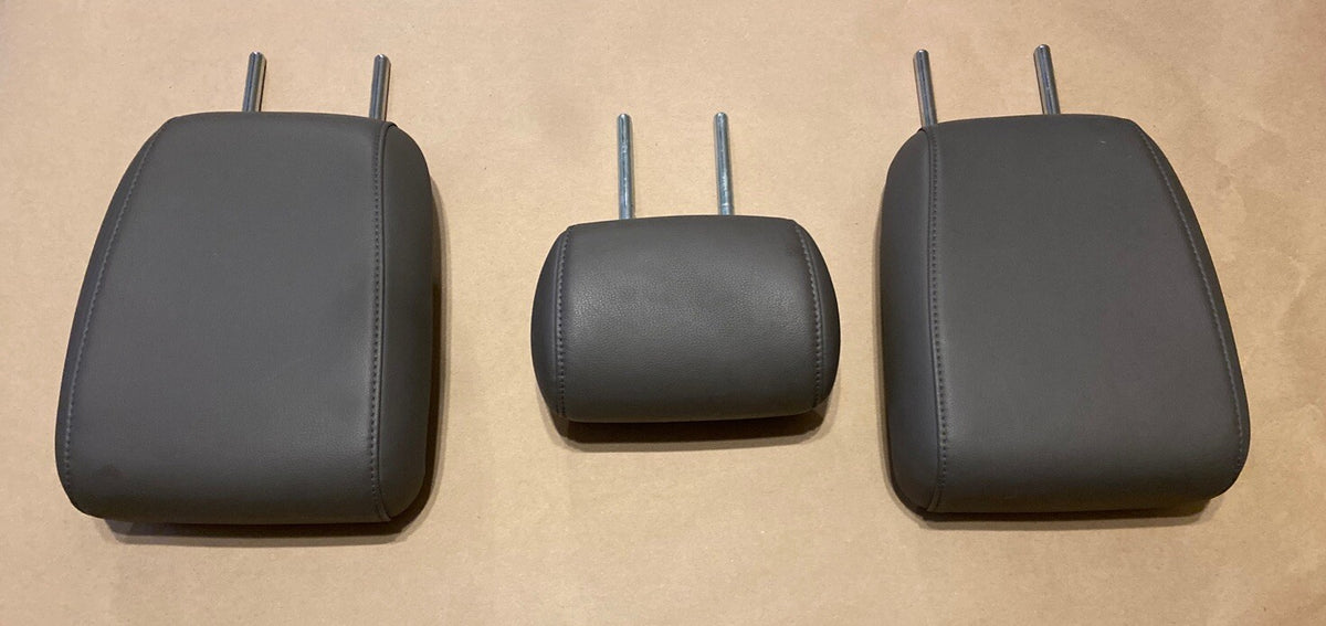 11 17 Honda Odyssey Rear Third 3rd Row Seat Head Rest Headrest Set Gray Grey CB1
