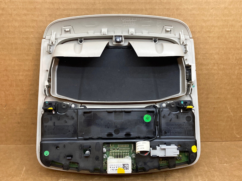 2013 2016 Ford Fusion Over Head Overhead Console Dome Light Dune Tan5