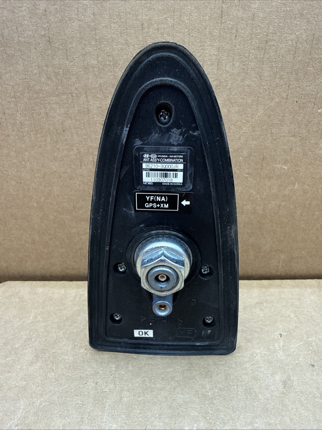 2011-2014 Sonata Radio Shark Fin Antenna Glacier White Pearl OEM 96210-3Q000JR4