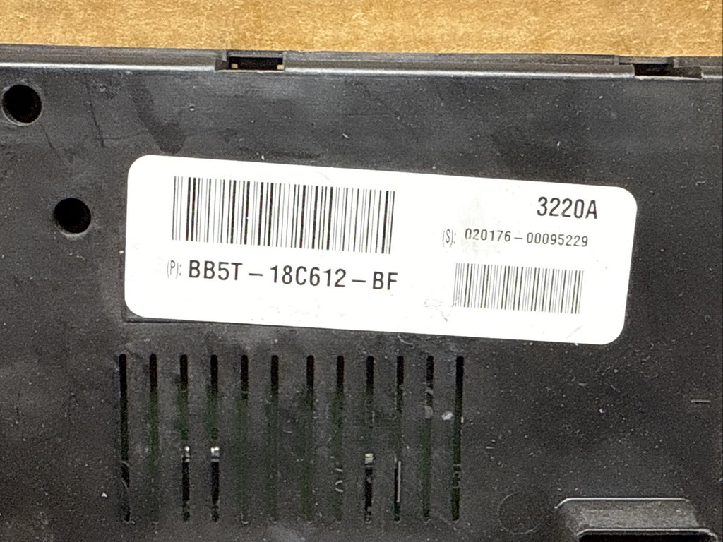2011 2015 Explorer Temperature Temp Climate Control Module BB5T 18C612 BF1