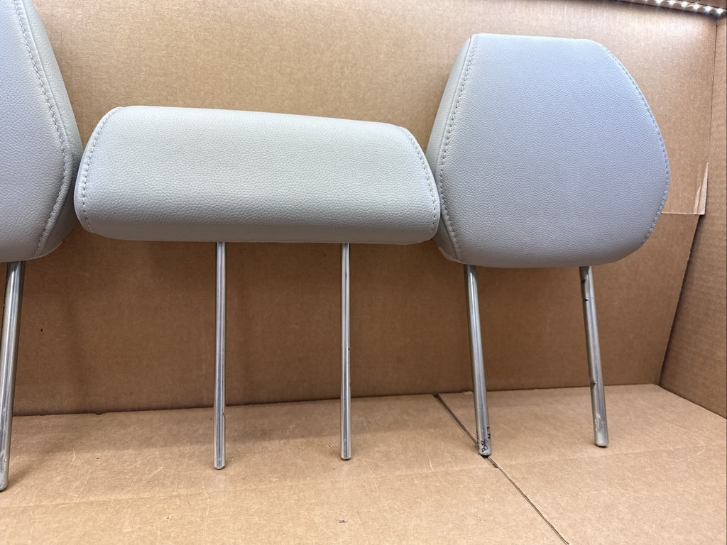 2014-2020 Acura MDX Headrest Head Rest Second 2nd Row Rear Set Leather Gray5
