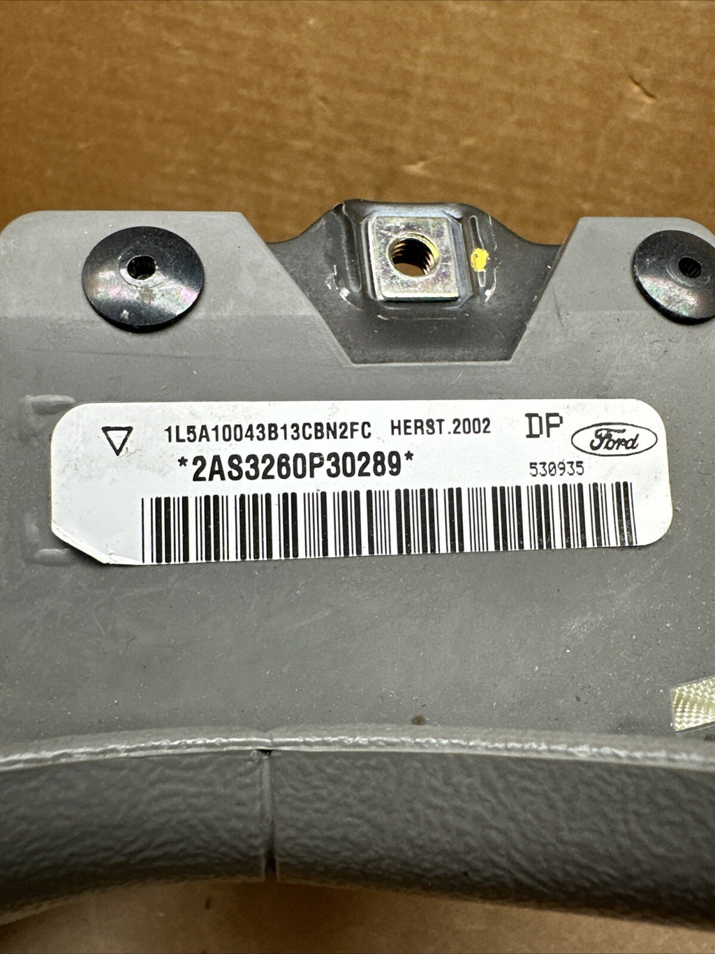 2001 2003 Ford Ranger Front Left Driver Side Steering Wheel Air Bag Airbag Gray7