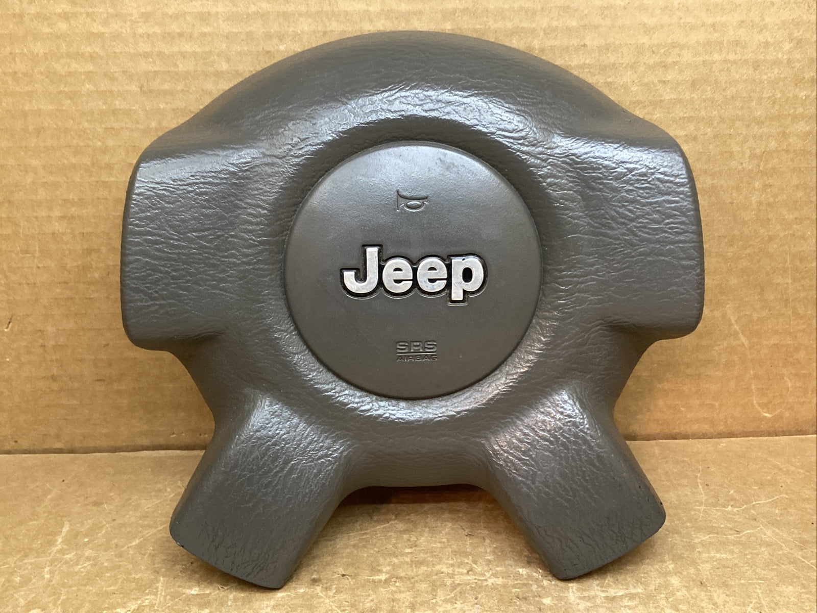 02 07 Jeep Liberty Front Left Driver Side Steering Wheel Air Bag Airbag Gray J10