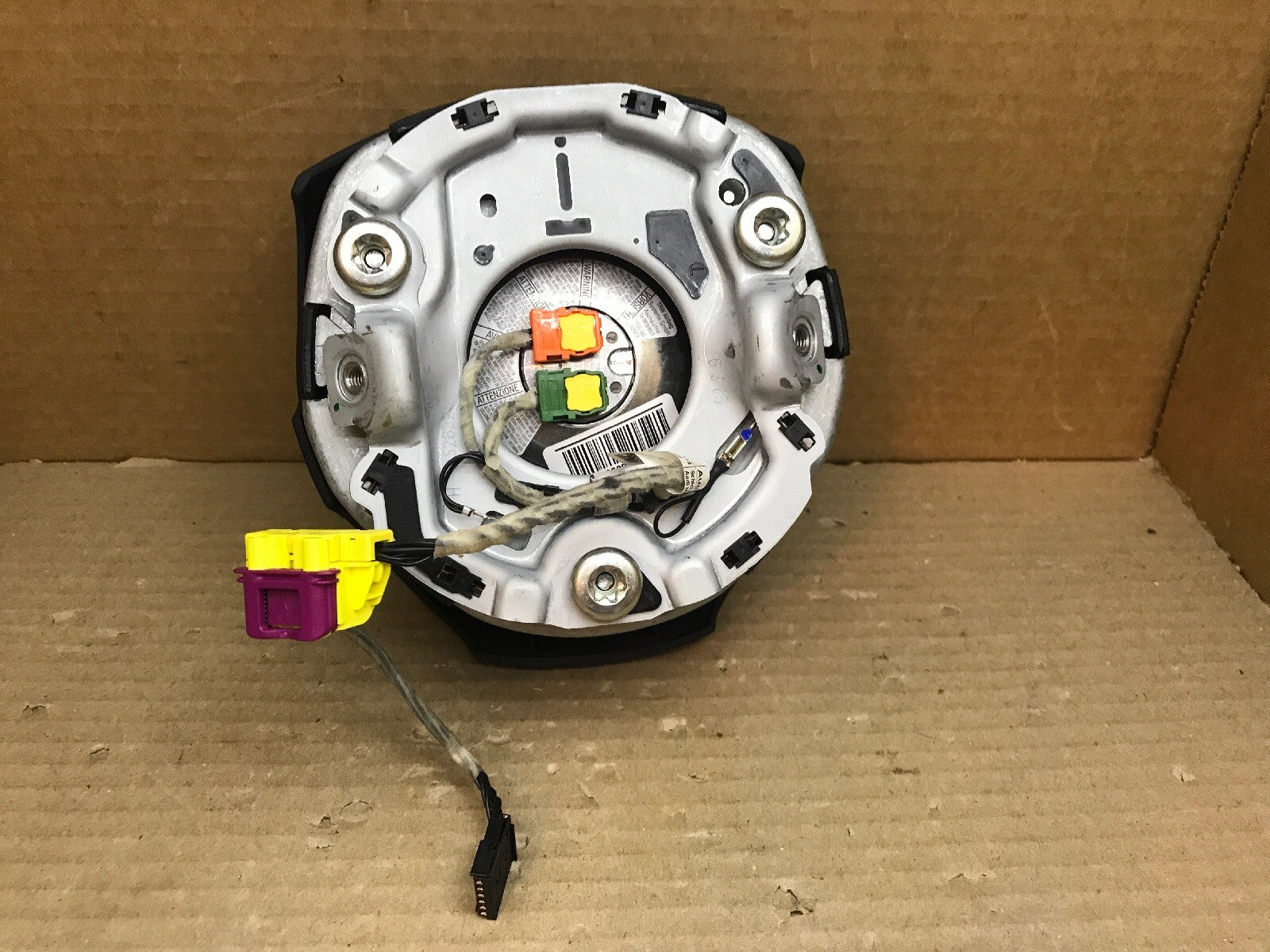 Audi A6 S6 Front Left Driver Side Steering Wheel Airbag Air Bag Black6