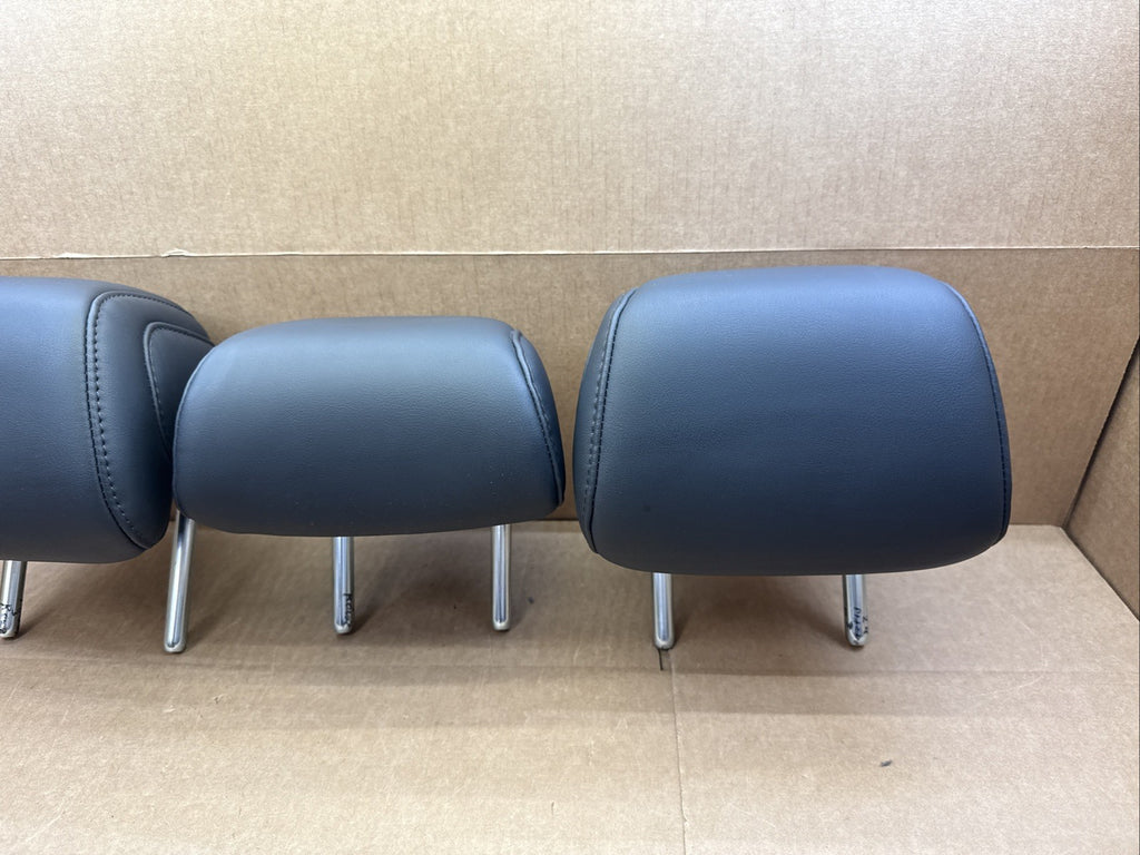 2019-2024 Mazda3 Mazda 3 Head Rest Headrest 2nd Row Rear Seat Set Black Leather2