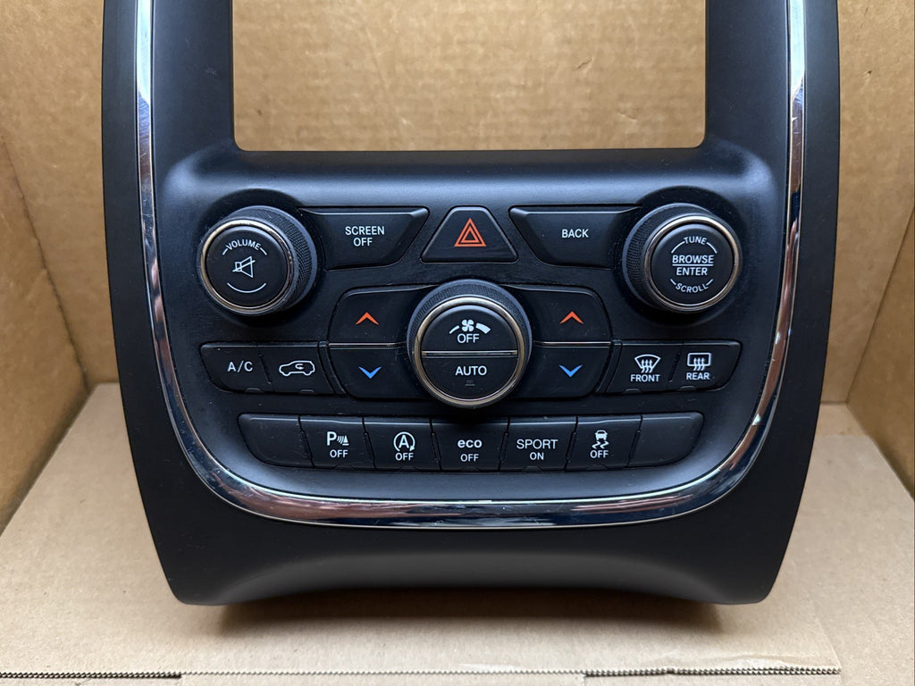 2016 2017 Dodge Durango Dash Heat AC Radio Climate Control Panel OEM 68253735AG2