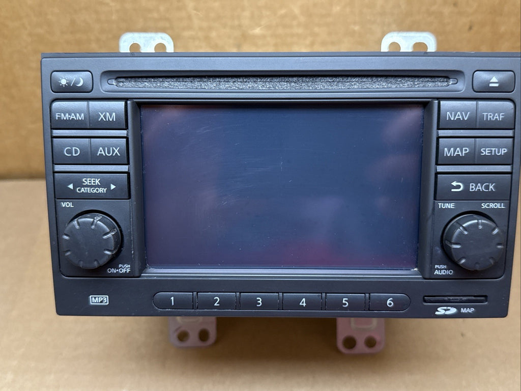 2011 2012 Nissan Rogue Radio Receiver Navigation Map 259151VK0B2