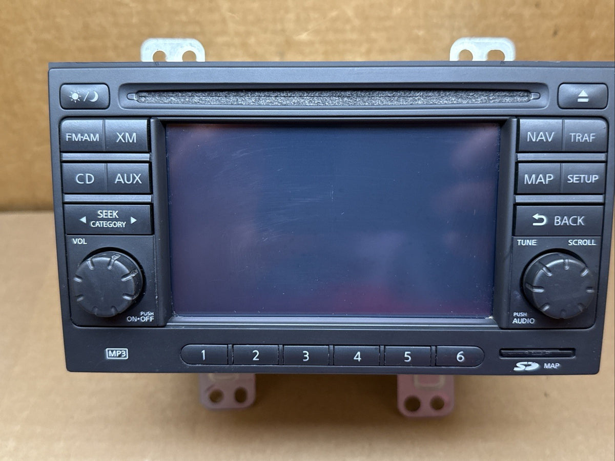 2011 2012 Nissan Rogue Radio Receiver Navigation Map 259151VK0B2