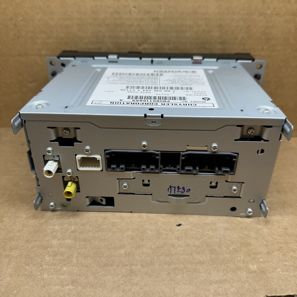 07 14 Dodge Chrysler Jeep Dash Radio Dvd MyGig RBZ P05091168AA P05091168AA5