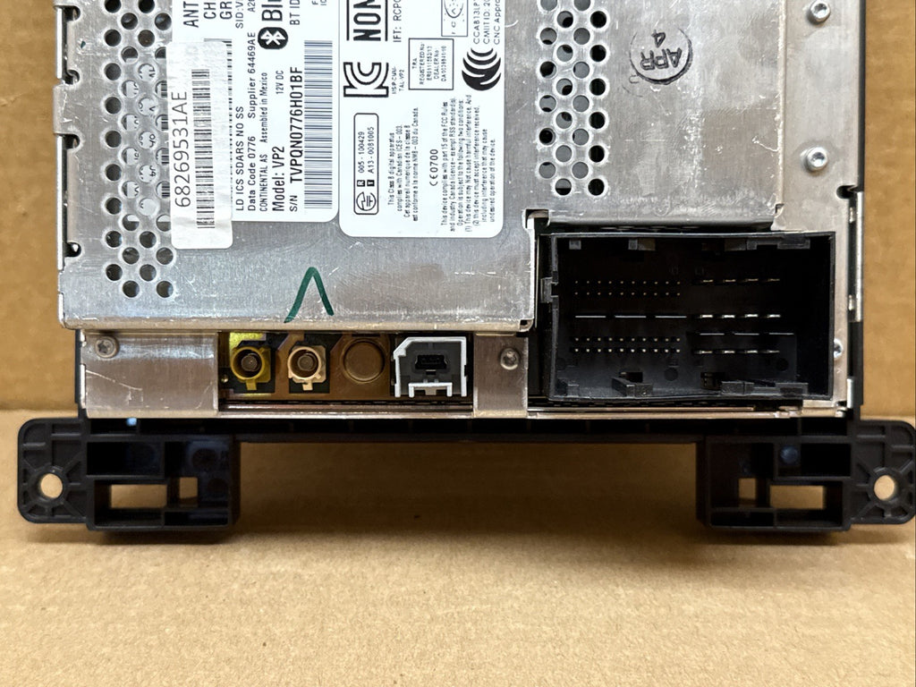 2015 2018 Charger Challenger Dash Radio Receiver Display Screen OEM 68269531AE7