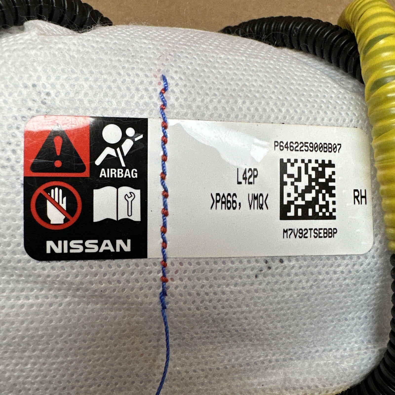 2019-2023 Nissan Altima Front Right Side Passenger Seat Air Bag Airbag7
